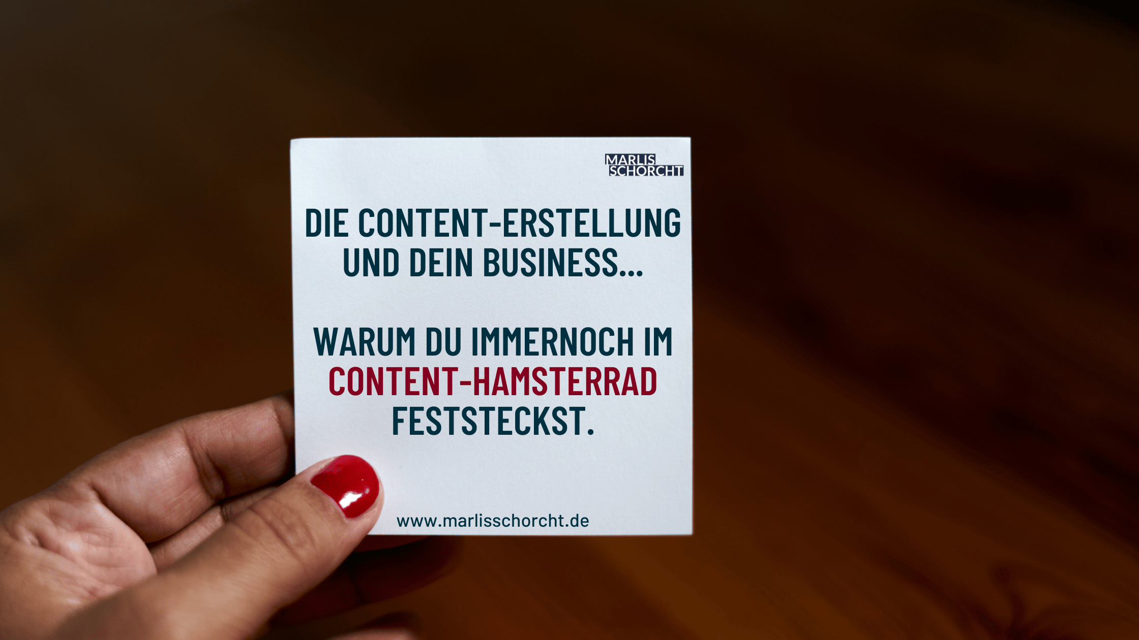 content hamsterrad in der content erstellung